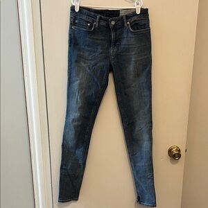 All saints mast skinny jeans size 28